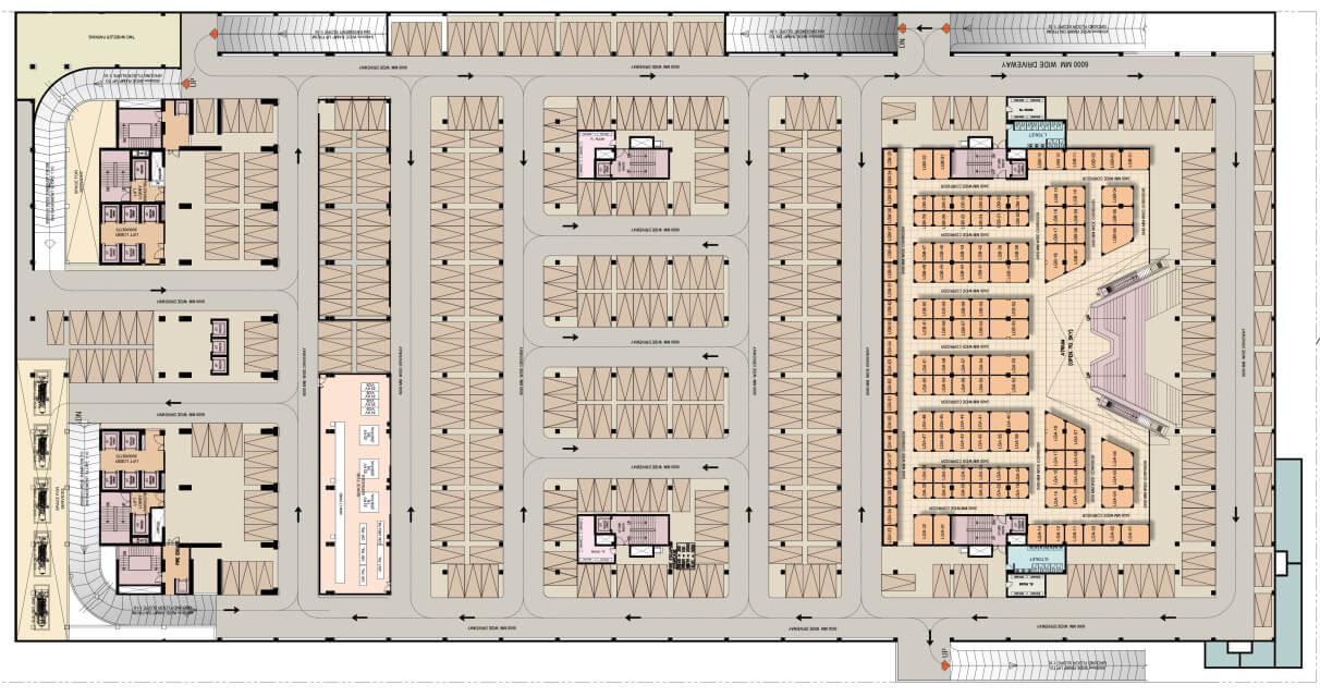 Krishna Apra One Estate site plan