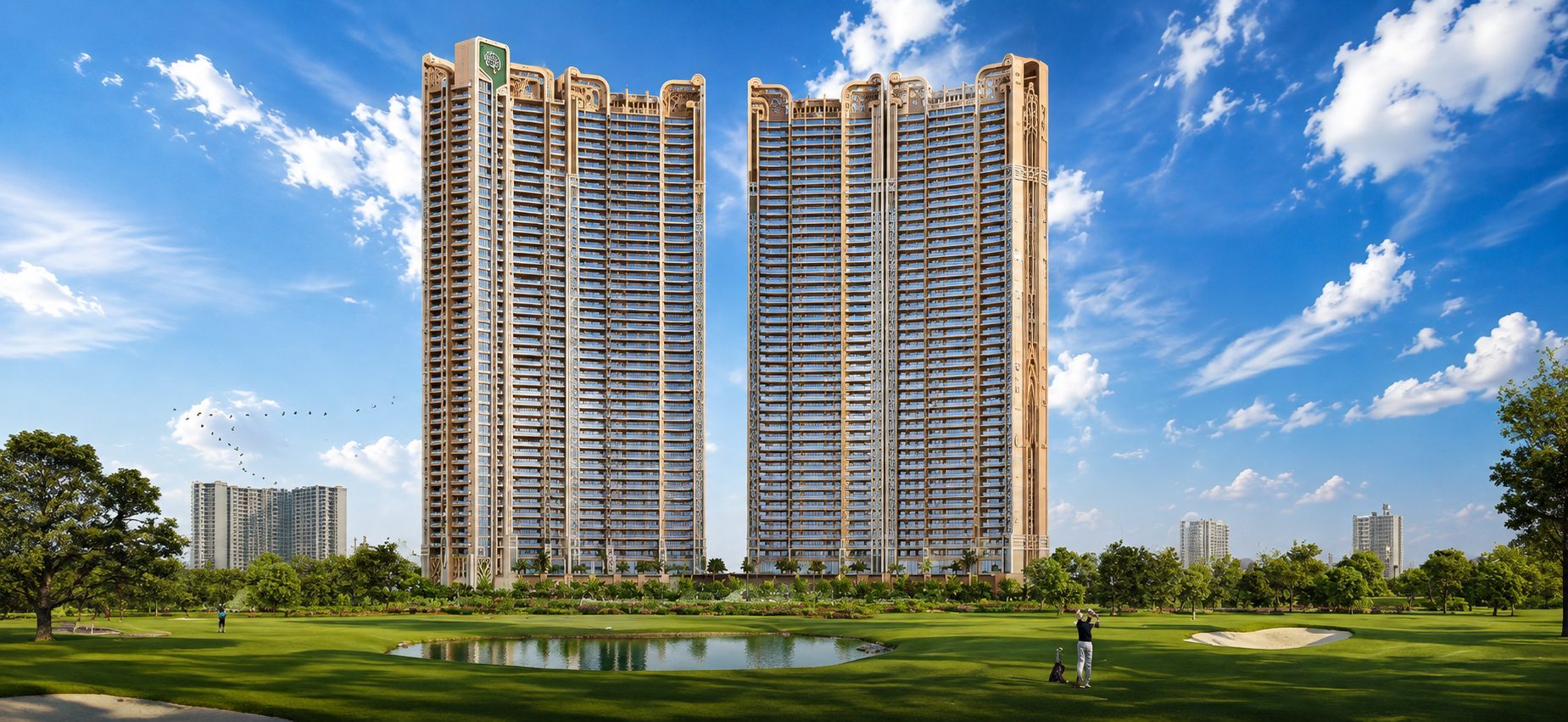 L&T Green Reserve — exterior view