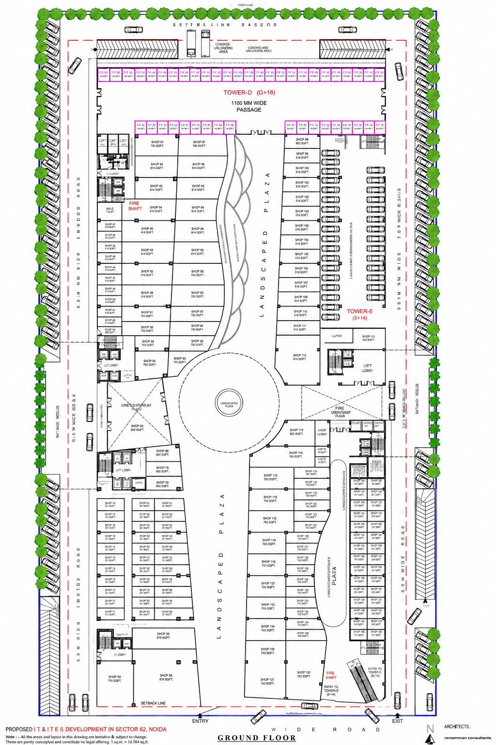 Retail Shop floor plan