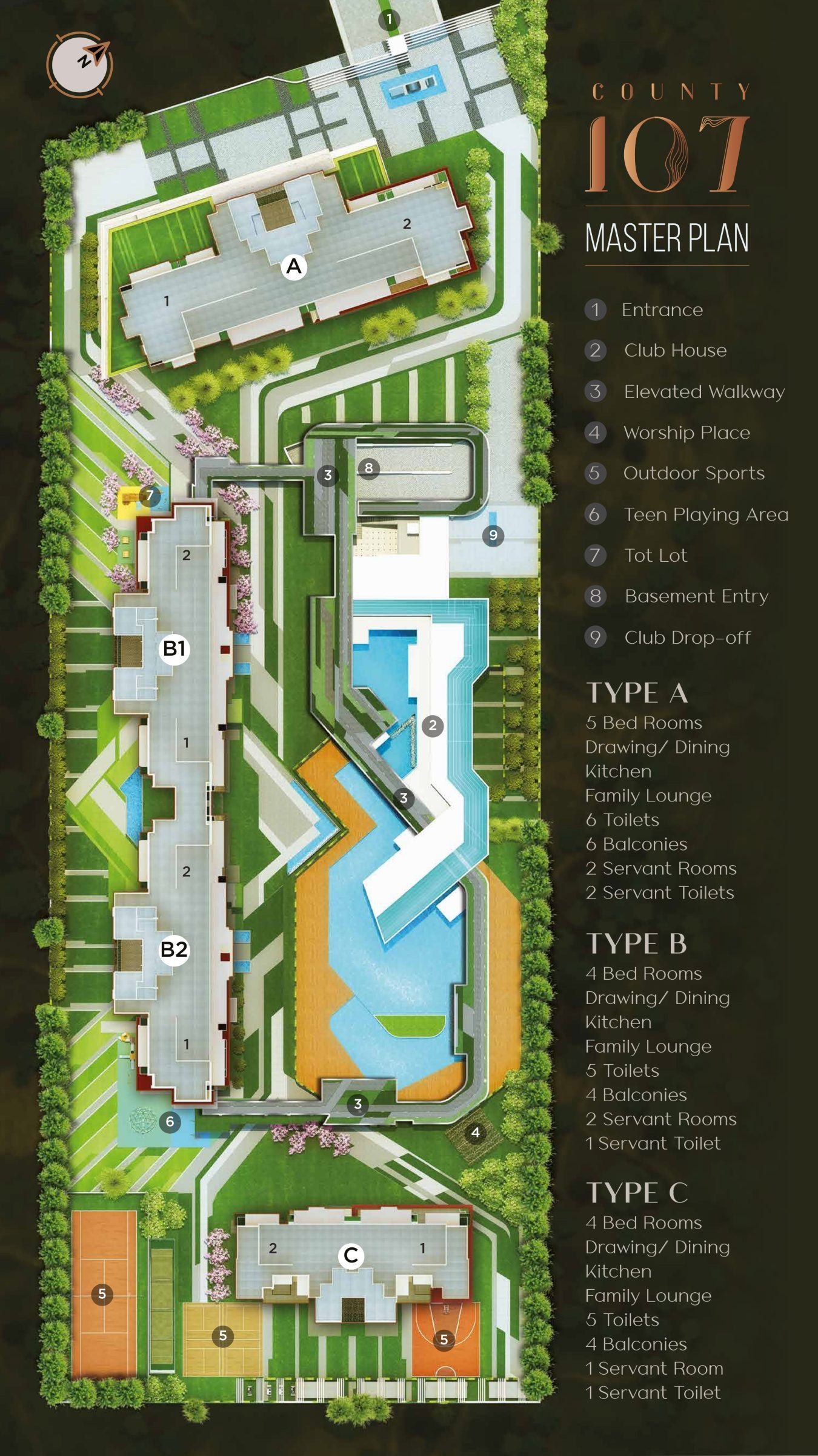 County 107 site plan
