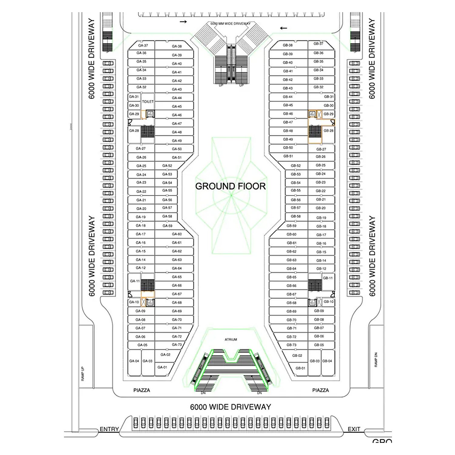 Retail Shop floor plan